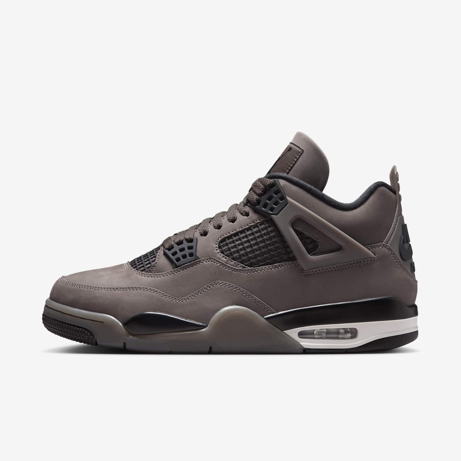 (image for) Air Jordan 4 Retro "Cave Stone and Black"